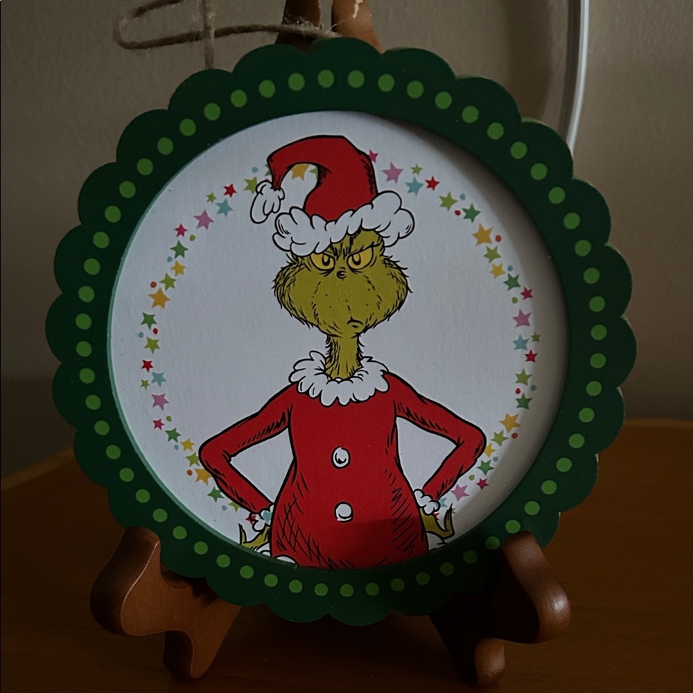 Grinch Christmas Ornament